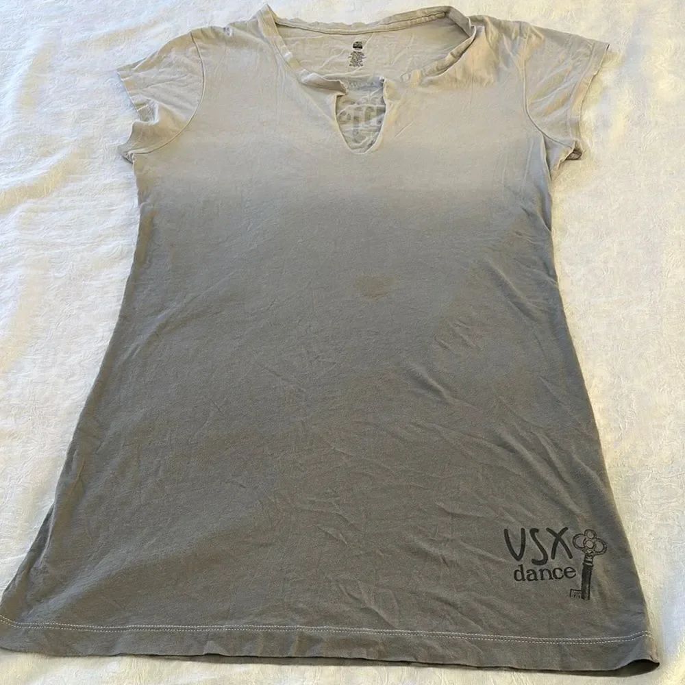 Victoria’s Secret Sport Gray Ombré Women's Top Dance Size S